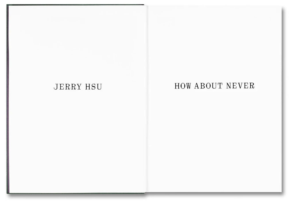 Jerry Hsu - How About Never