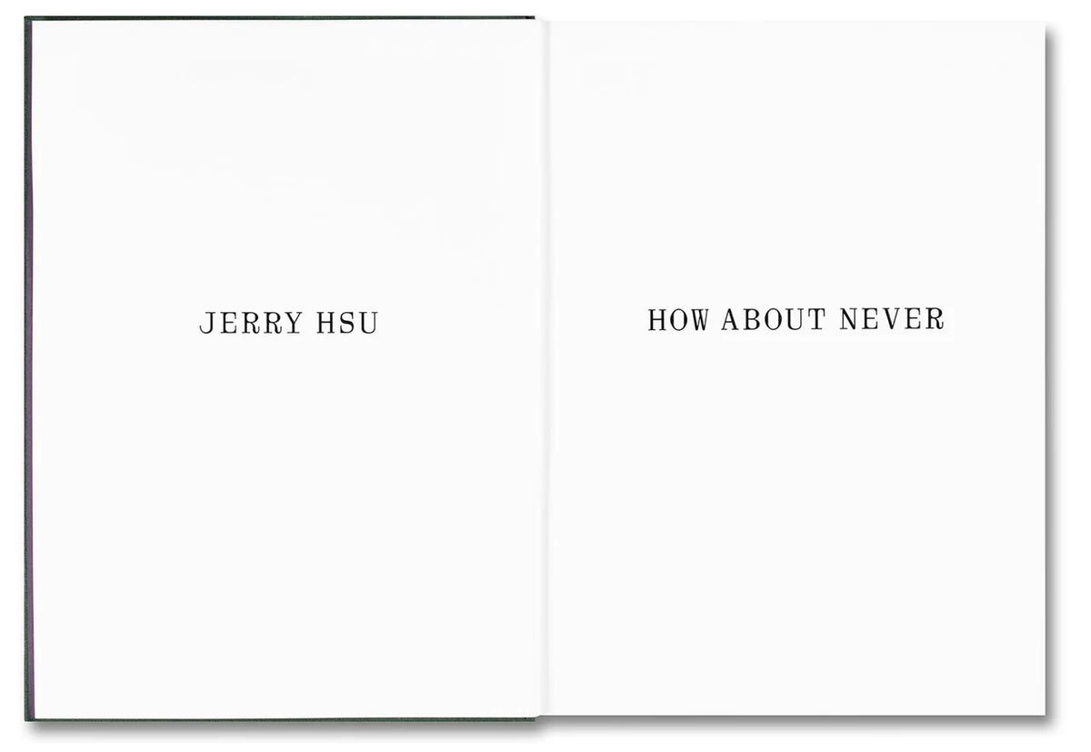 Jerry Hsu - How About Never