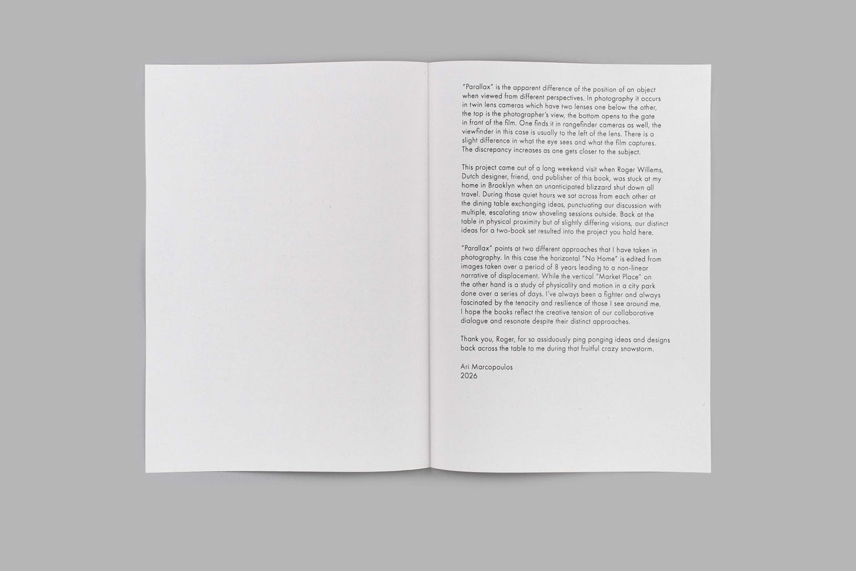 Ari Marcopoulos - Parallax (Market Place / No Home)
