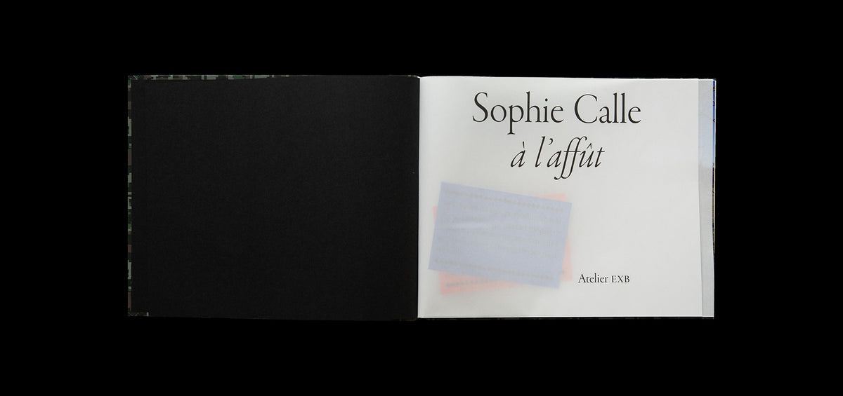 Sophie Calle - À l'affût