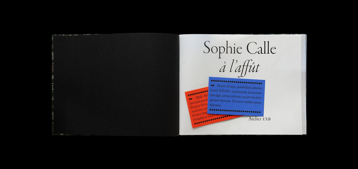 Sophie Calle - À l'affût
