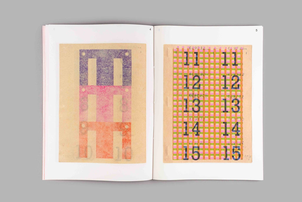 Karel Martens - Cloakroom Tickets (1-250)