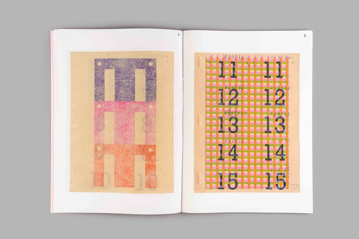 Karel Martens - Cloakroom Tickets (1-250)