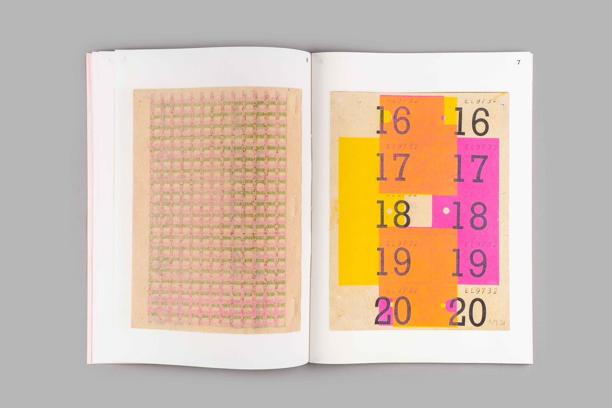 Karel Martens - Cloakroom Tickets (1-250)