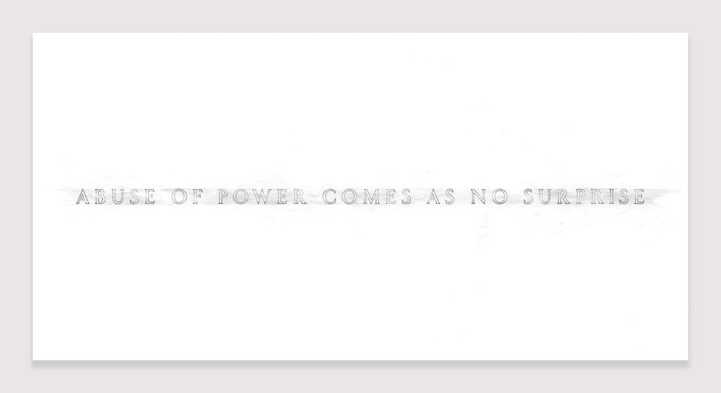Jenny Holzer - Trace
