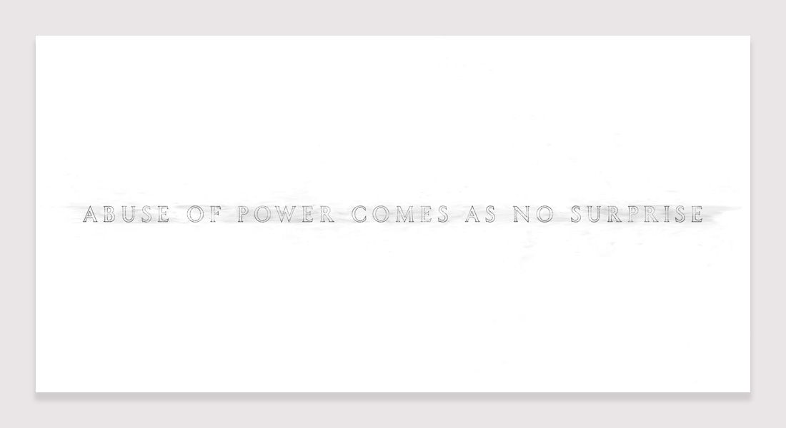 Jenny Holzer - Trace