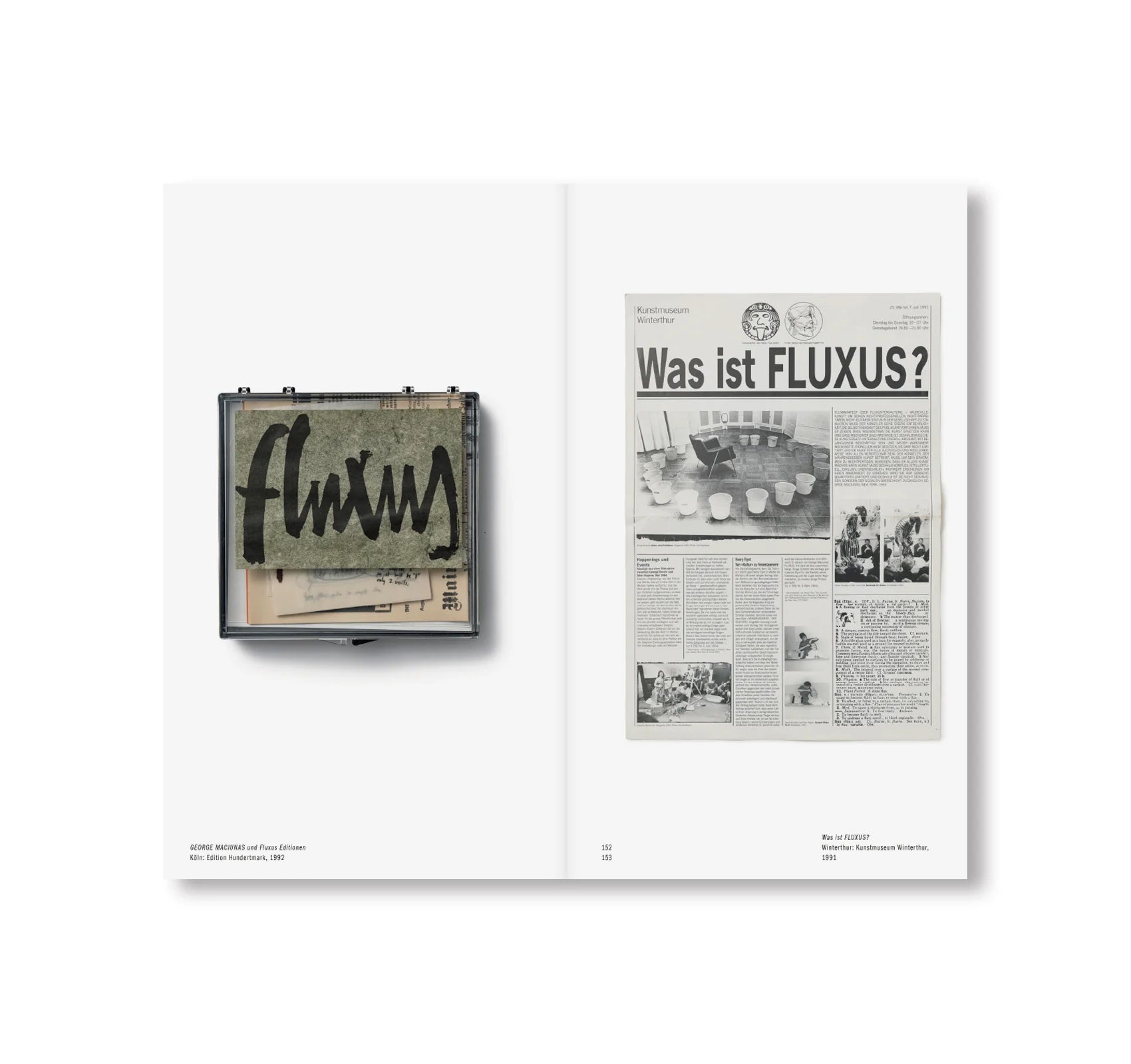 Kiyosato Museum of Contemporary Art. Archive II: Fluxus and its surroundings