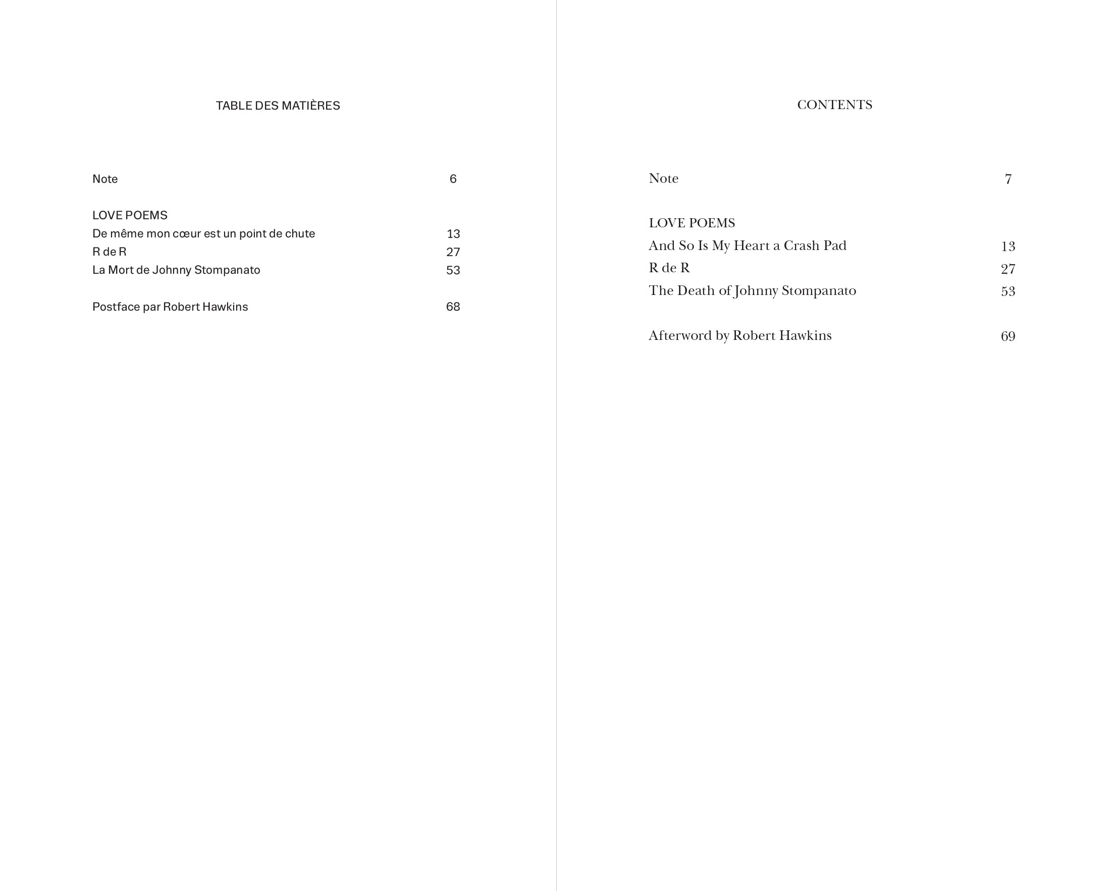 Rene Ricard - Love Poems