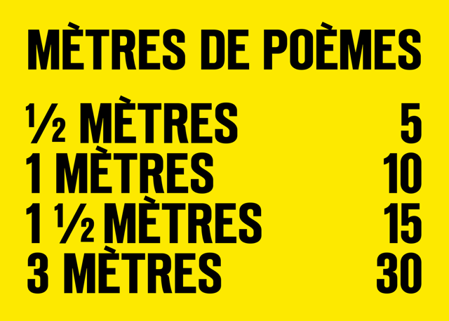 Lorenzo Mason - Mètres de Poèmes