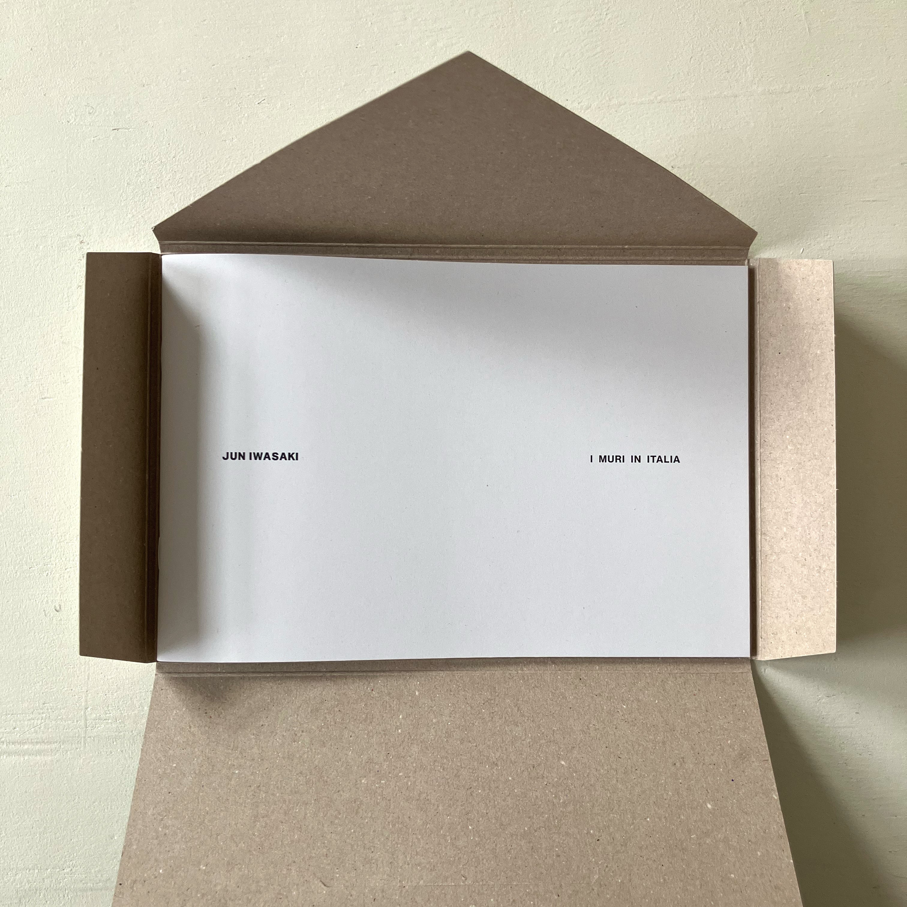 Jun Iwasaki -  I MURI IN ITALIA