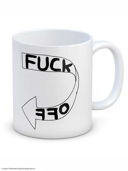 David Shrigley - "Fuck Off" Mug