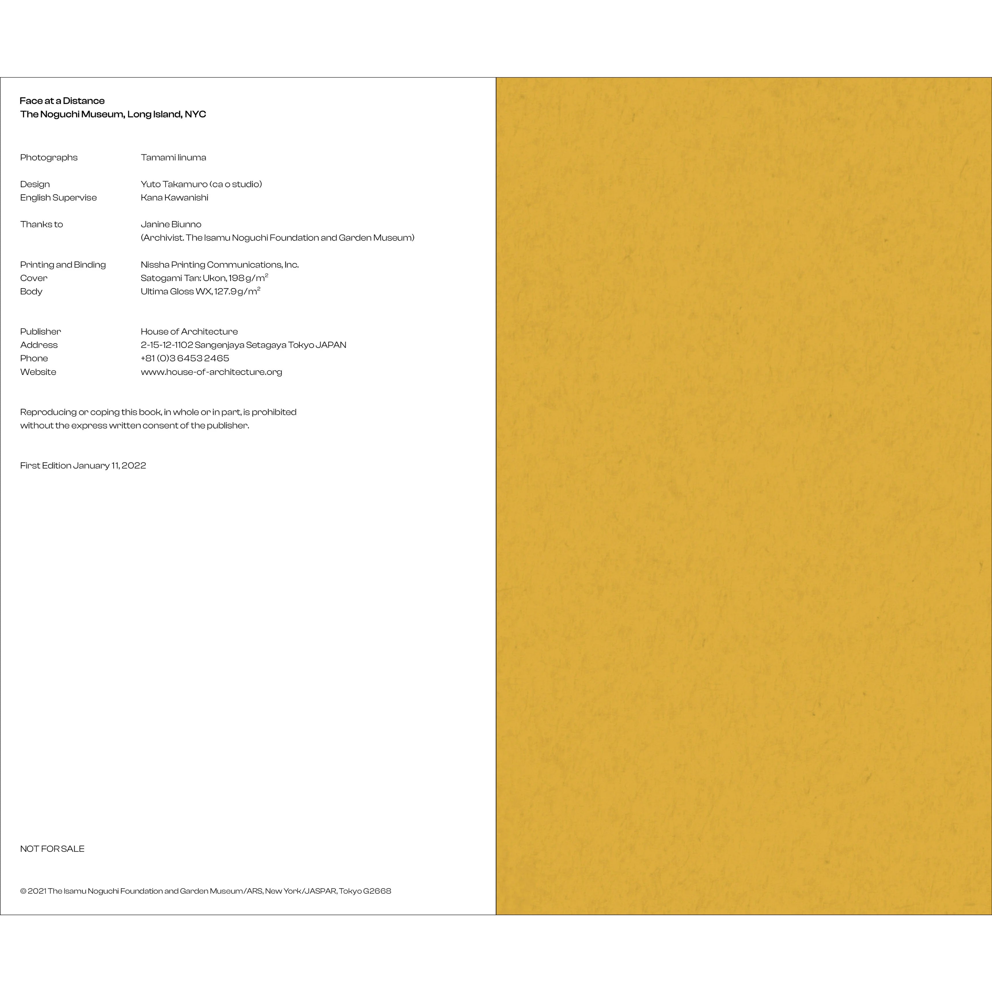 Tamami Iinuma - Face at a Distance - The Noguchi Museum, Long Island, NYC