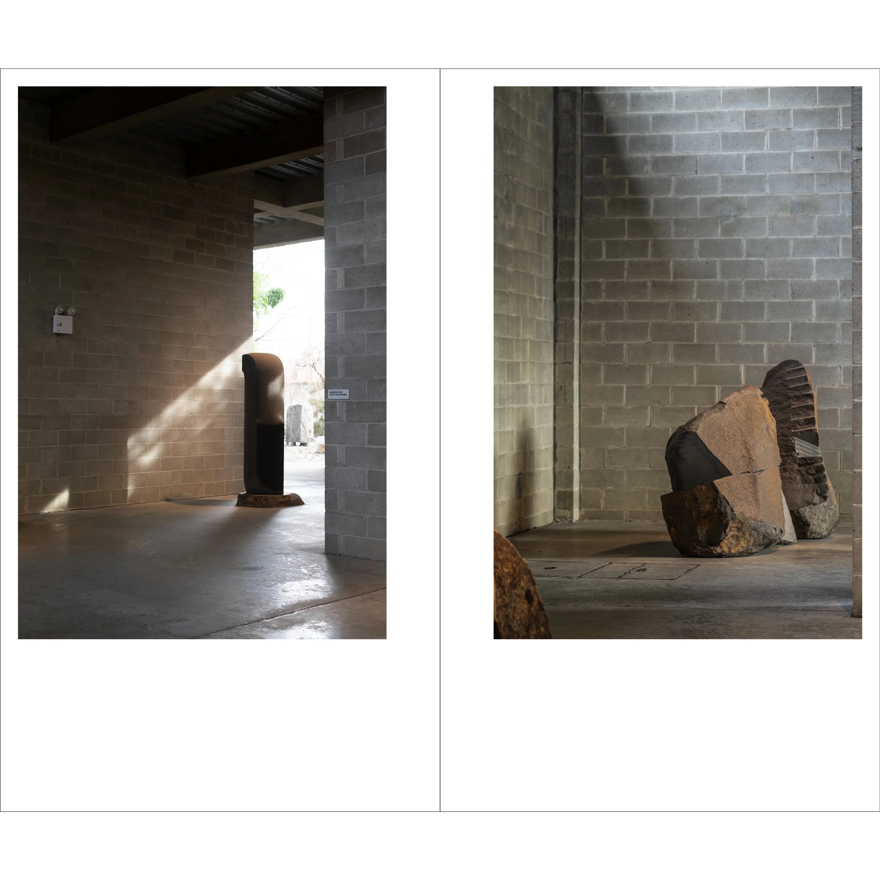 Tamami Iinuma - Face at a Distance - The Noguchi Museum, Long Island, NYC