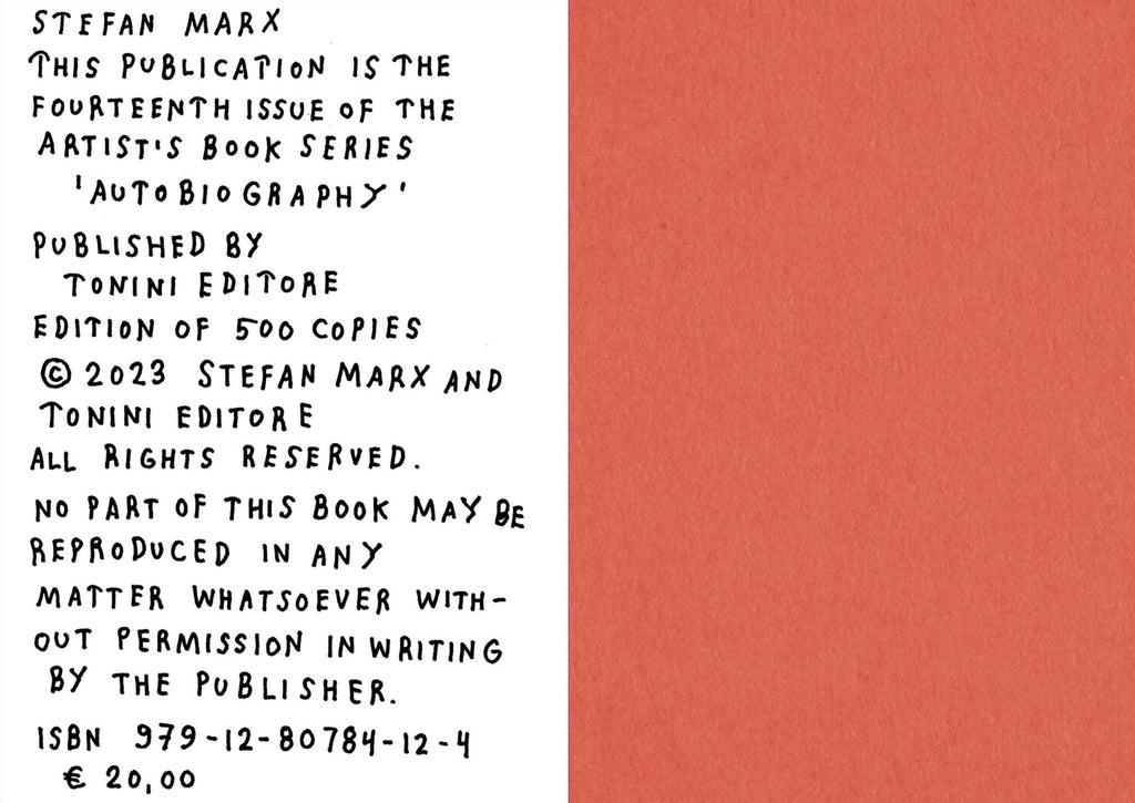 Autobiography - N°14 Stefan Marx