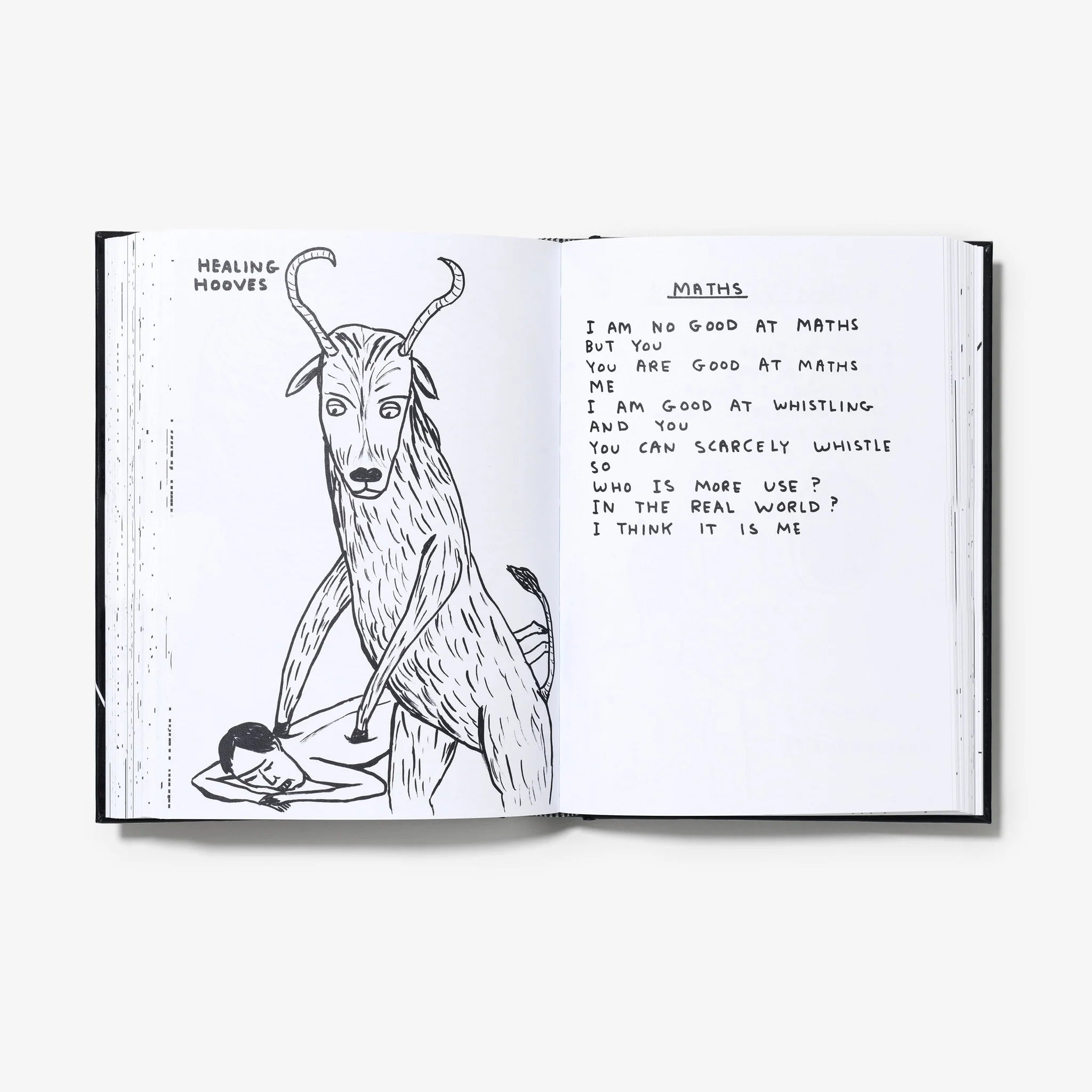 David Shrigley - I am the jug you are the glass