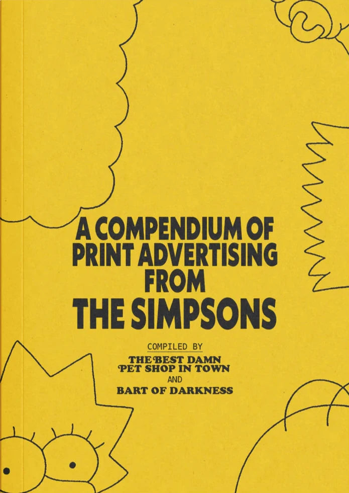 A compendium of print advertising from The Simpsons