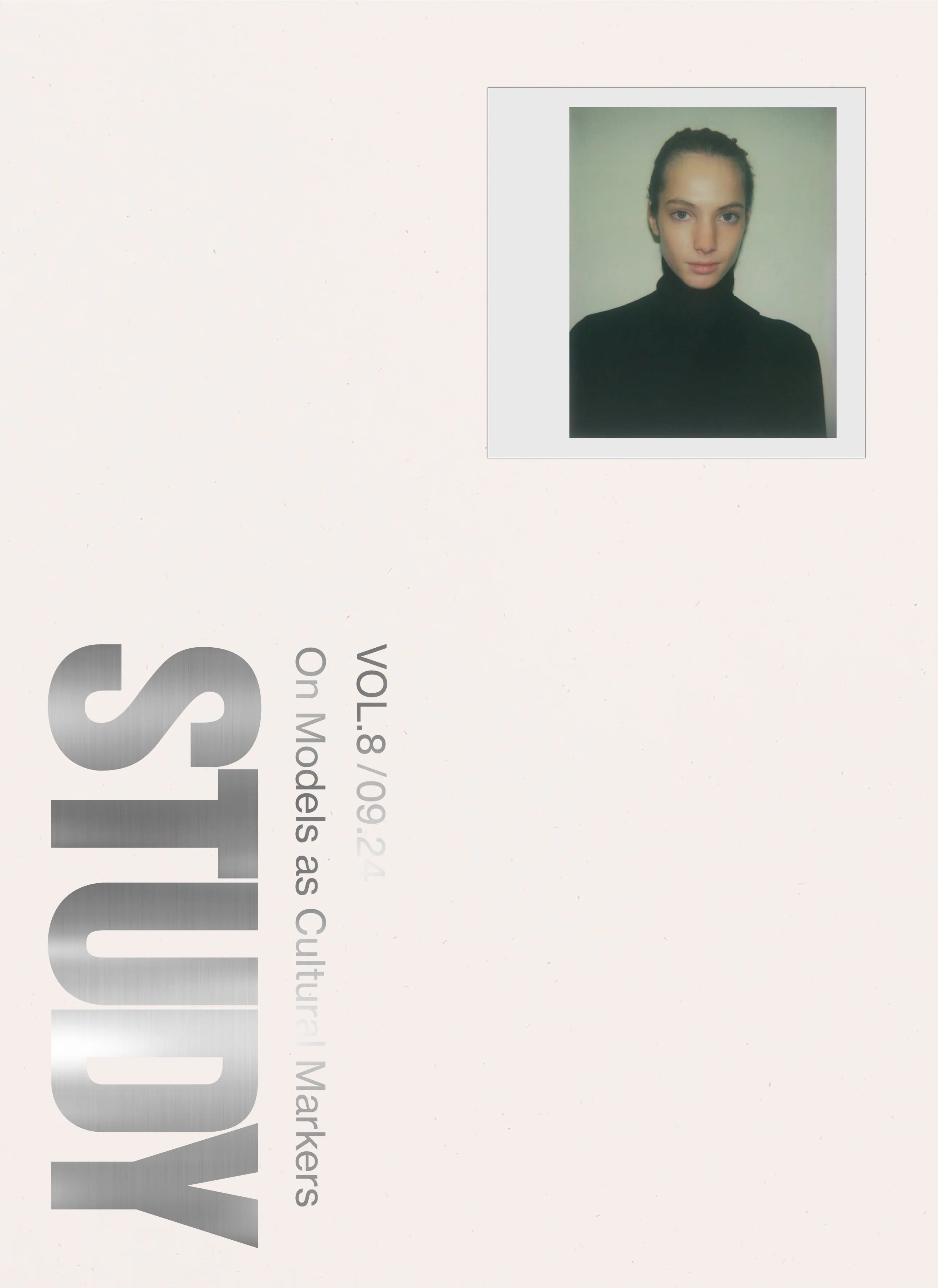 Study - VOLUME 8 - 09.24 - On Models as Cultural Markers