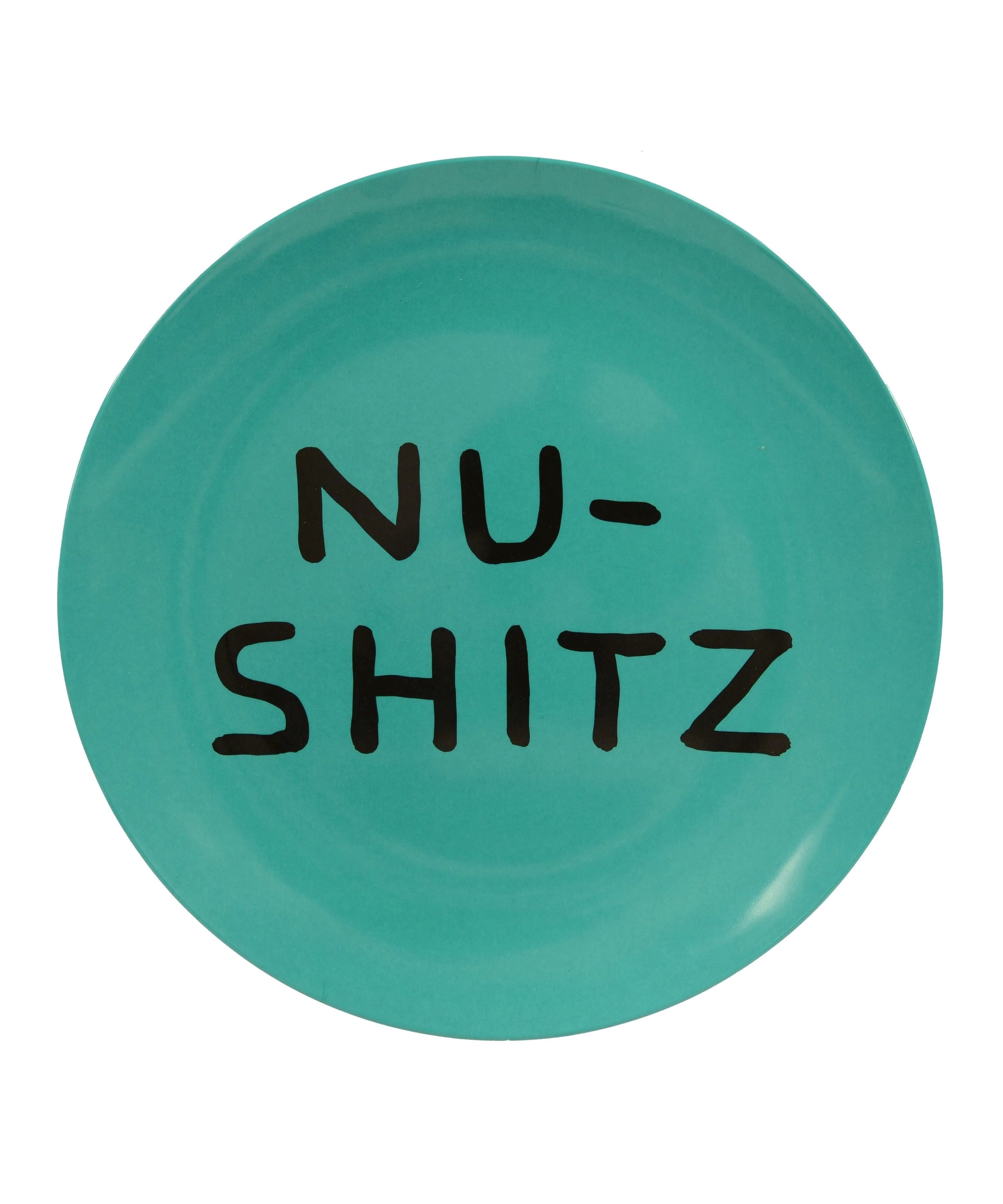 David Shrigley - Assiette NU-SHITZ