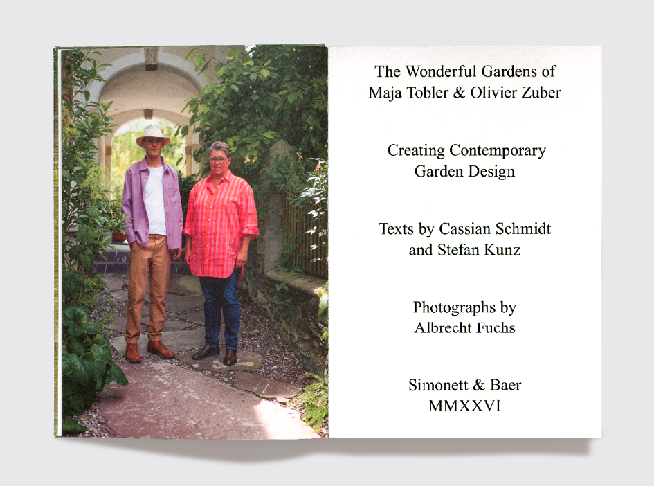 Albrecht Fuchs - The Wonderful Gardens of Maja Tobler & Olivier Zuber