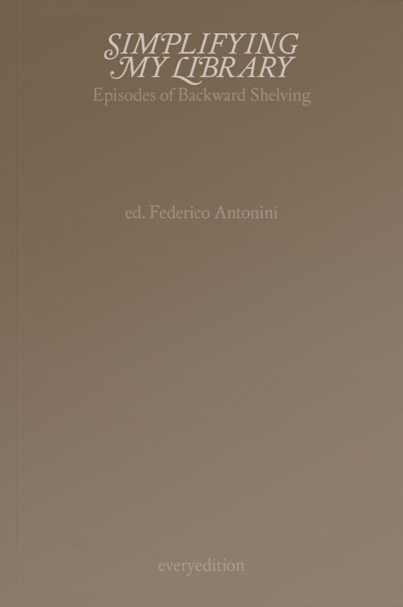 Federico Antonini - Simplifying my Library