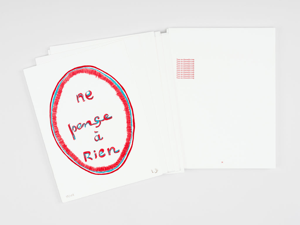 Louise Bourgeois - Aux Vieilles Tapisseries