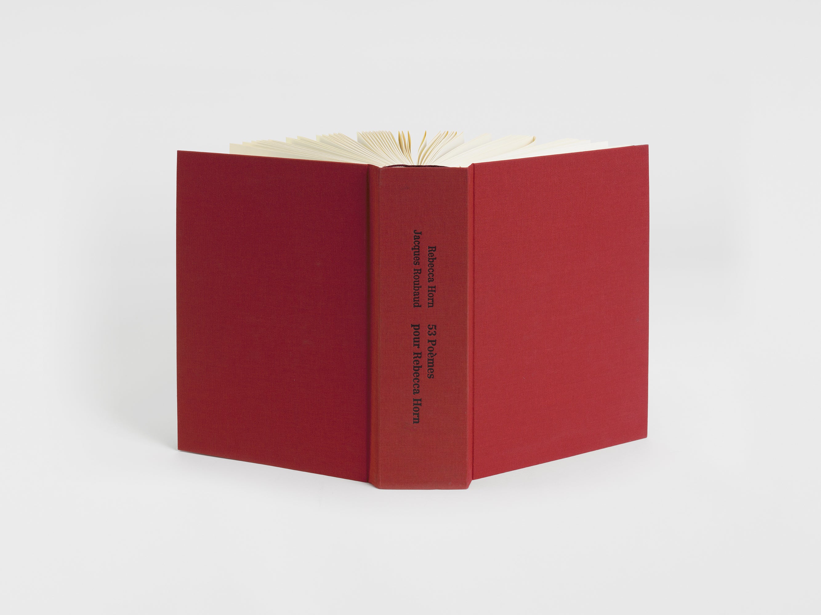 Rebecca Horn & Jacques Roubaud - 53 poèmes pour Rebecca Horn