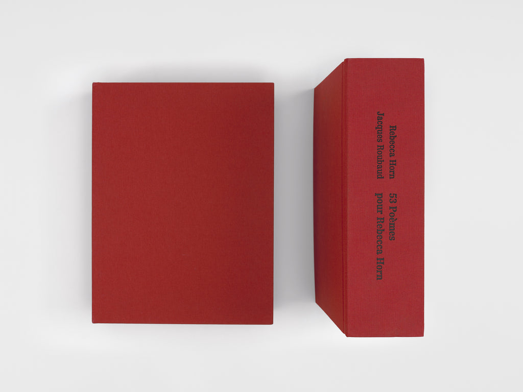 Rebecca Horn & Jacques Roubaud - 53 poèmes pour Rebecca Horn