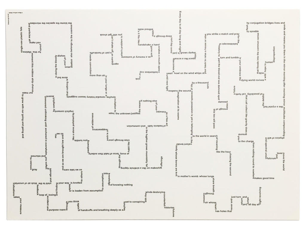 Jacob Bromberg - A Maze without Walls (Poster)