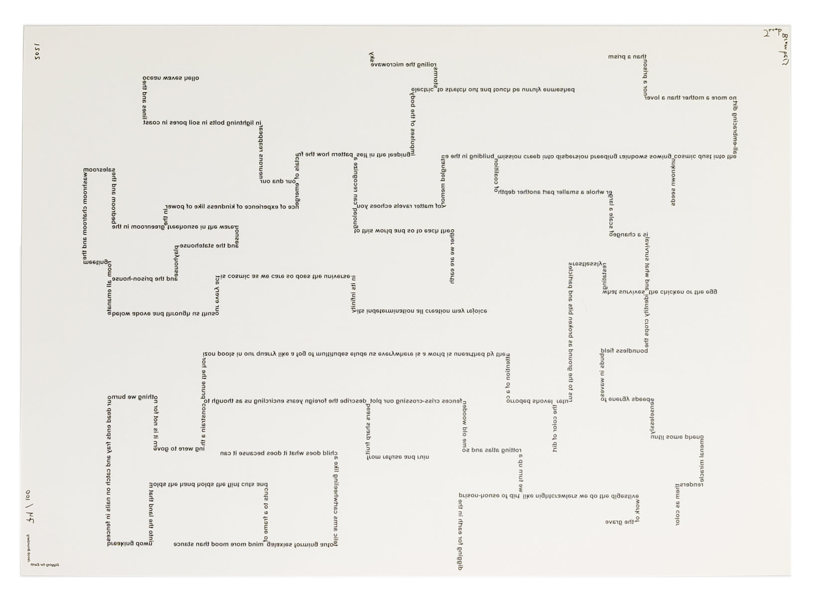 Jacob Bromberg - A Maze without Walls (Poster)