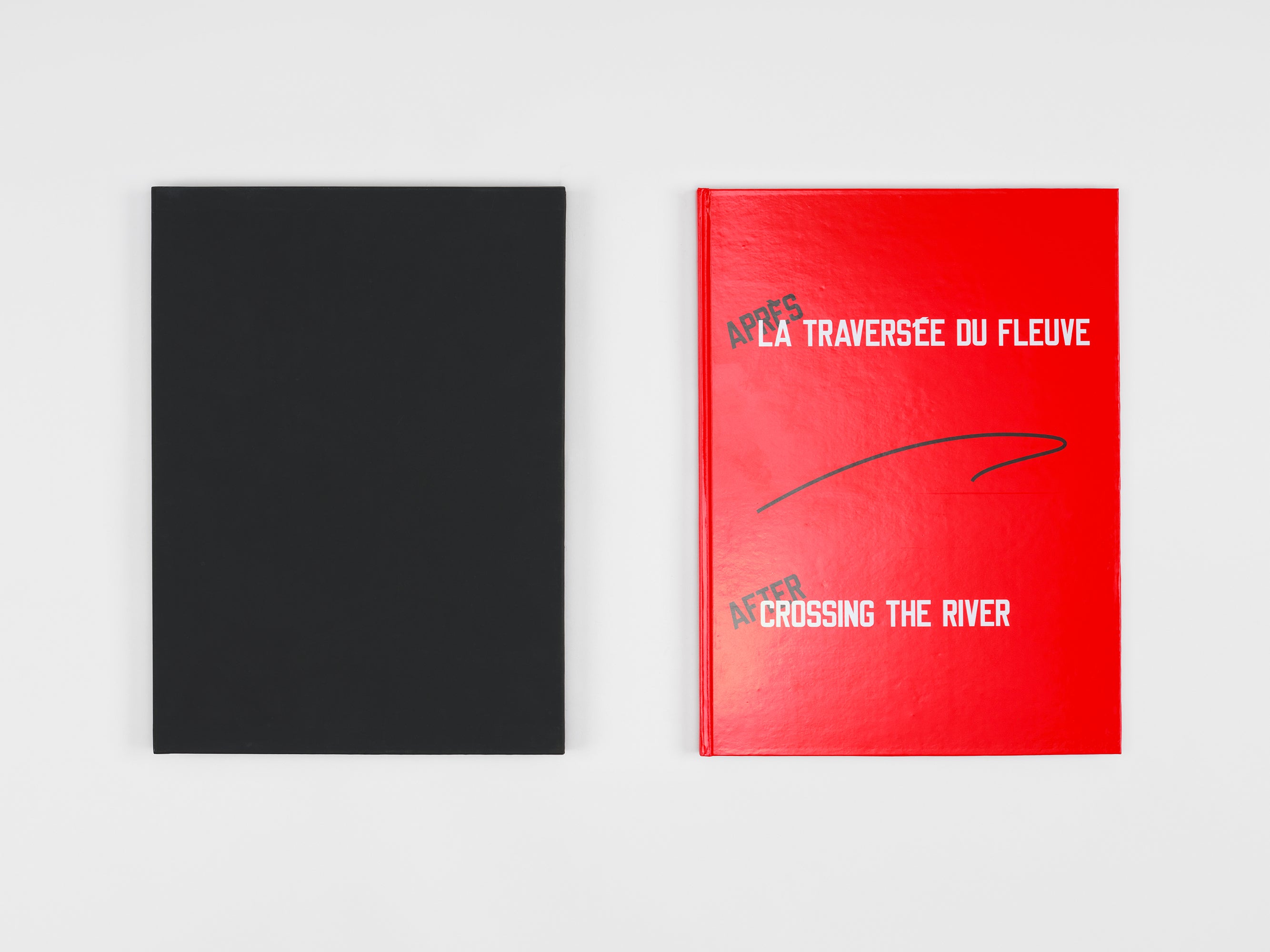 Lawrence Weiner - After crossing the river / Après la traversée du fleuve