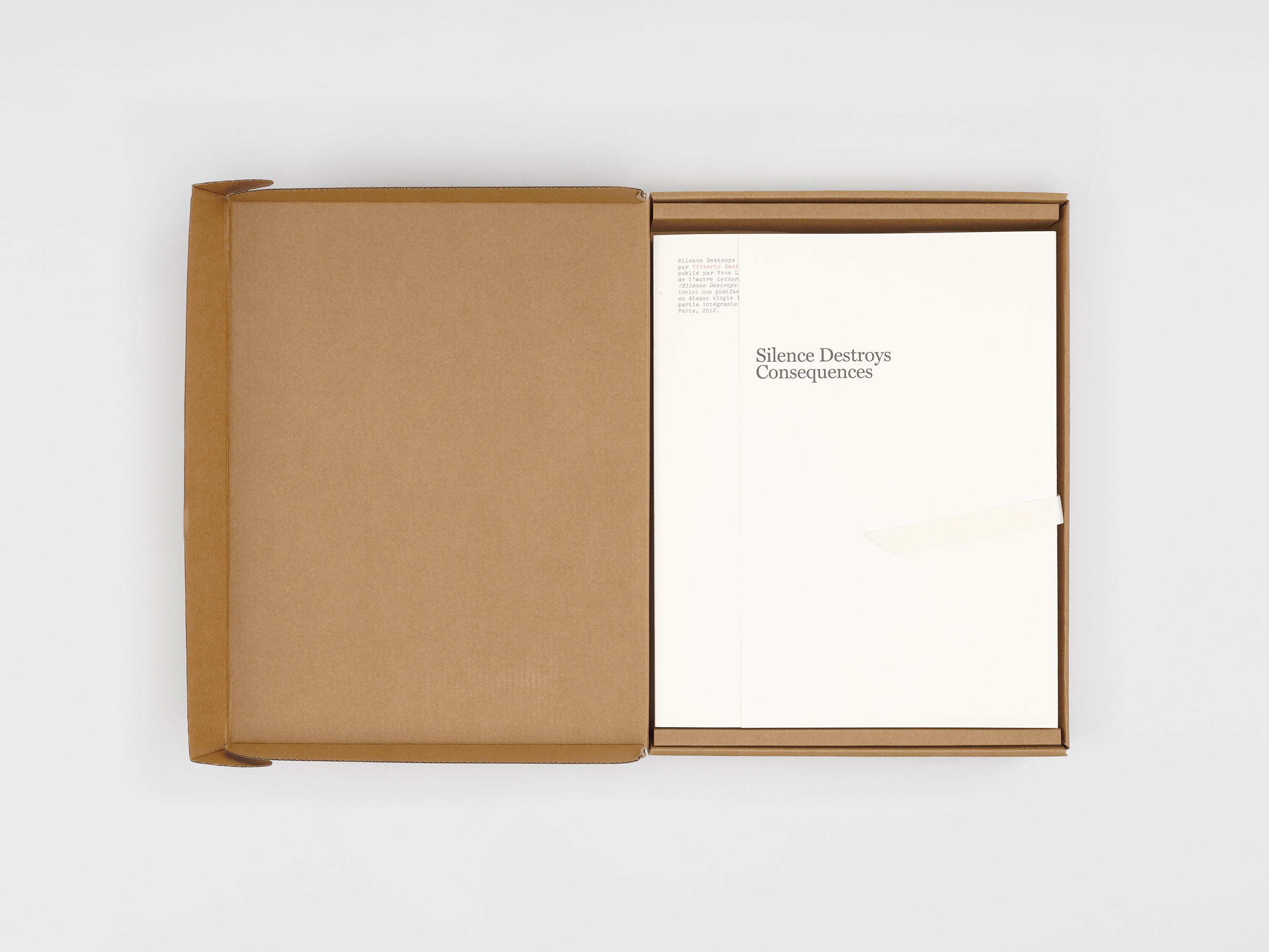 Vittorio Santoro - Silence Destroys Consequences