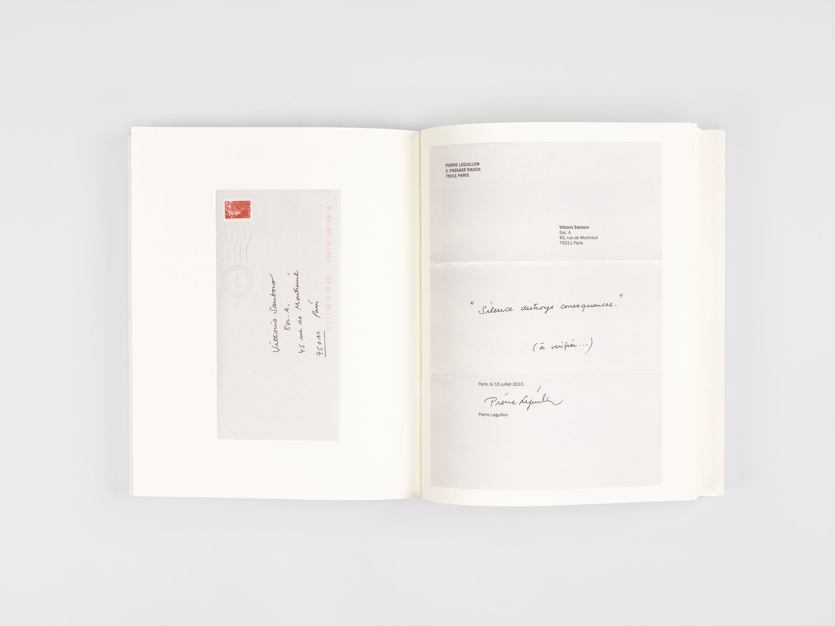 Vittorio Santoro - Silence Destroys Consequences