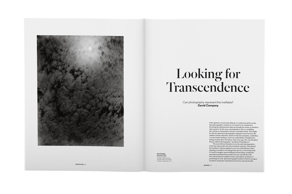 Aperture Magazine - Spirituality, N°237, Winter 2019 (Guest curated by Wolfgang Tillmans)
