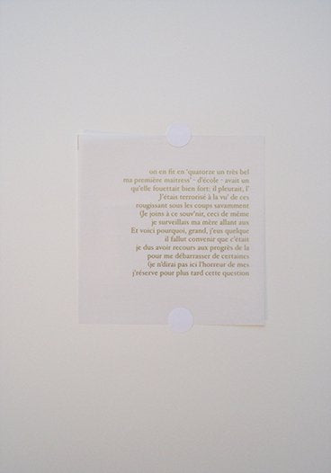 Jacques Roubaud - Quasi-Cristaux (édition limitée)