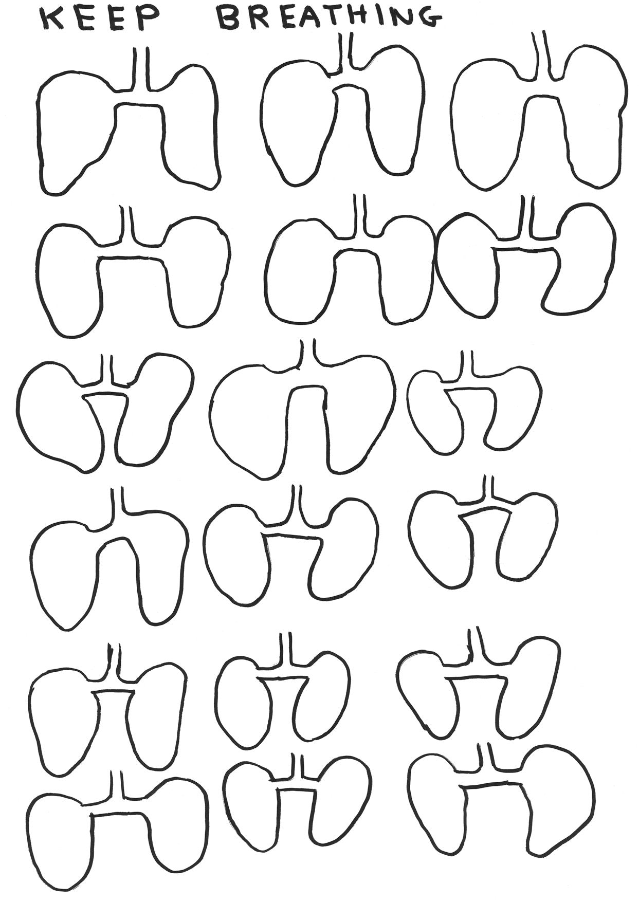 David Shrigley - Original drawings