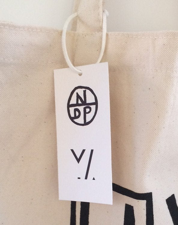 Nathalie Du Pasquier / Yvon Lambert Tote bag (white)
