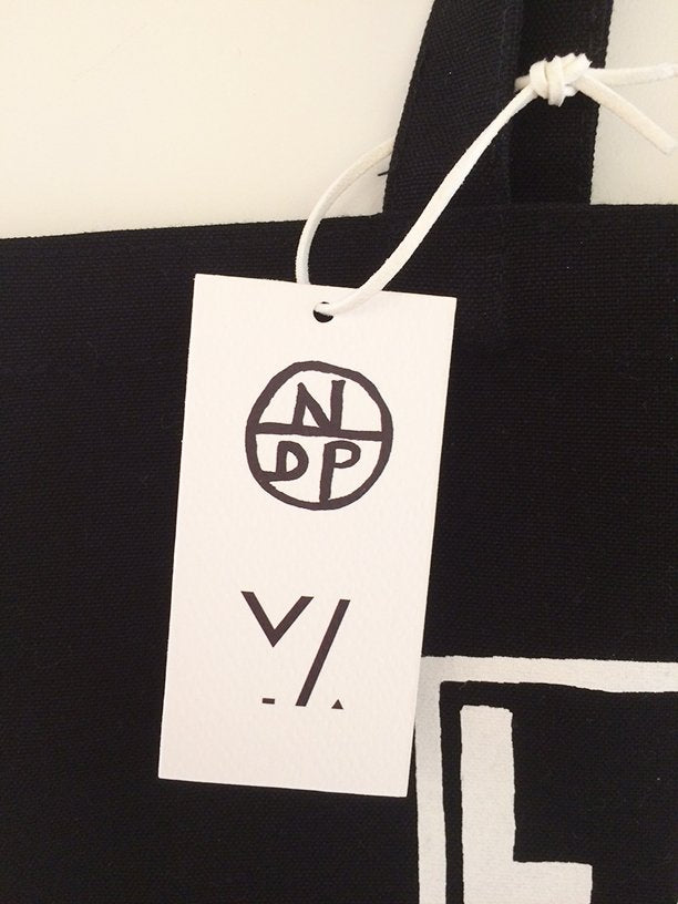 Nathalie Du Pasquier / Yvon Lambert Tote bag (black)