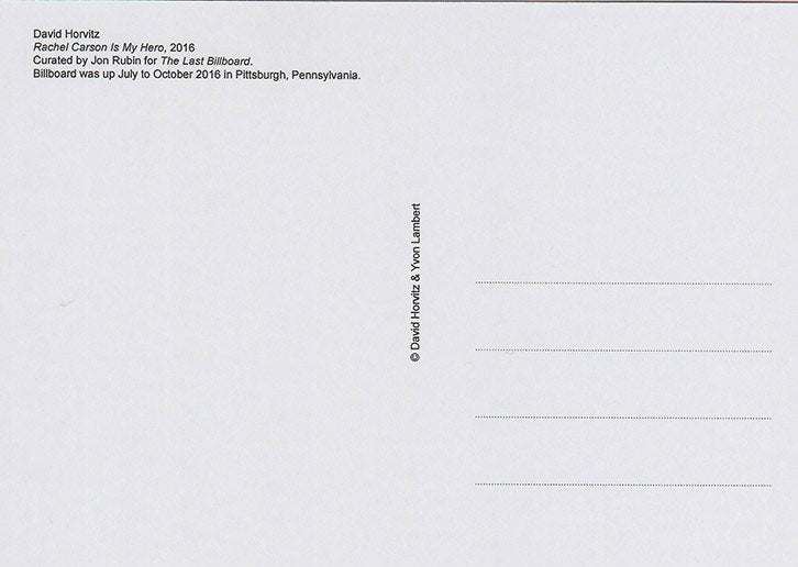 David Horvitz - Rachel Carson is my hero