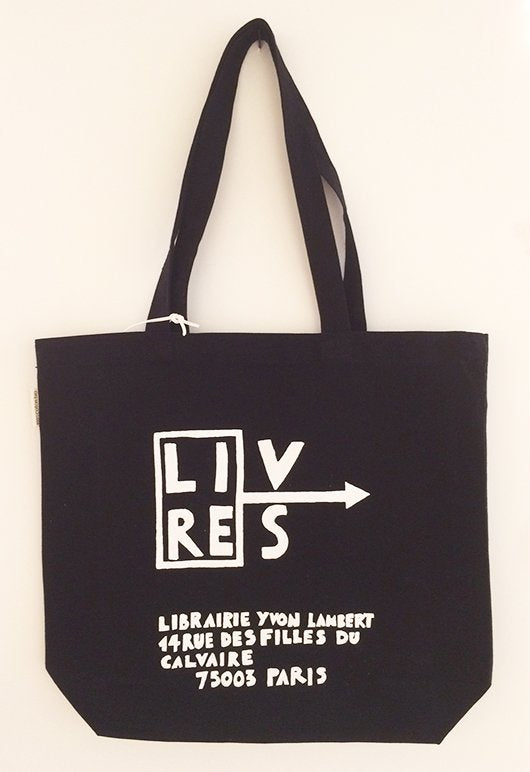 Nathalie Du Pasquier / Yvon Lambert Tote bag (black)