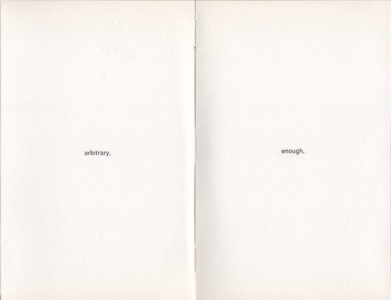 Robert Barry - It is... it isn't...