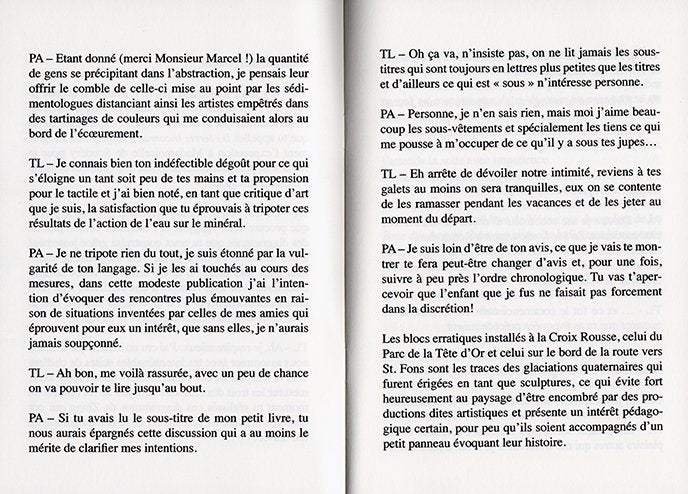 Paul Armand Gette - Les plaisirs de la sédimentologie