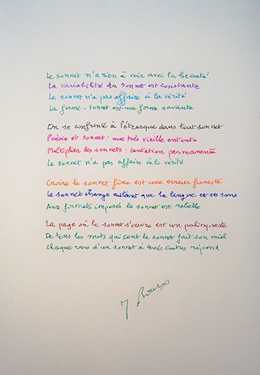 Jacques Roubaud - Quasi-Cristaux (édition limitée)