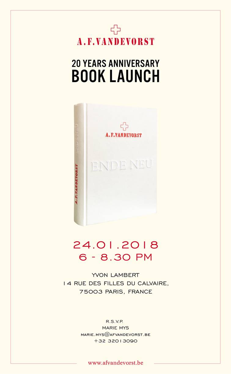 A.F. Vandevorst - Ende Neu