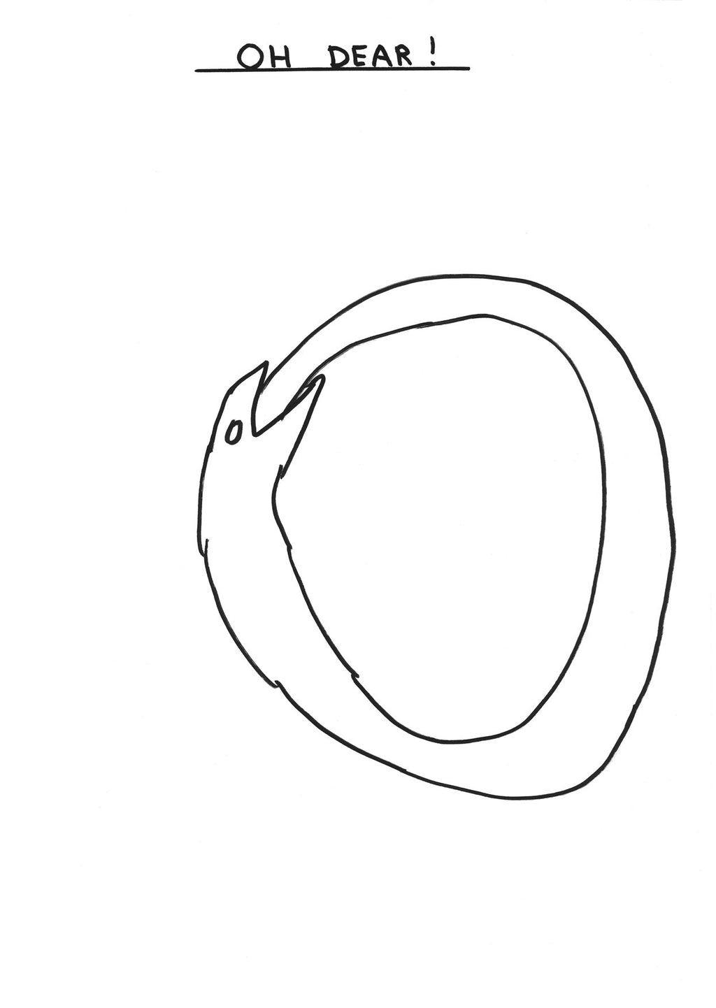 David Shrigley - Original drawings