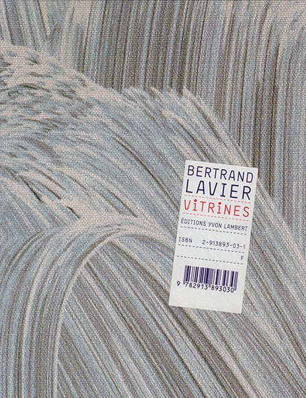 Bertrand Lavier - Vitrines
