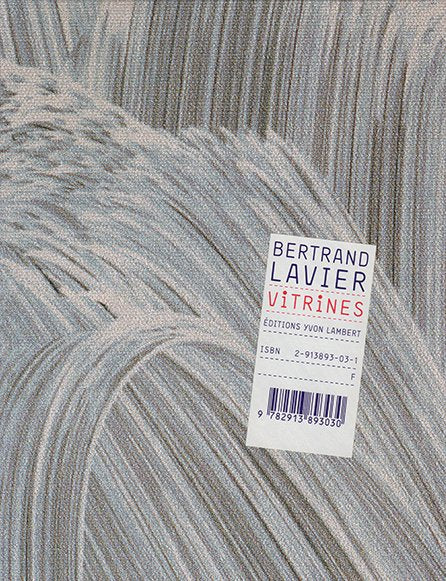 Bertrand Lavier - Vitrines