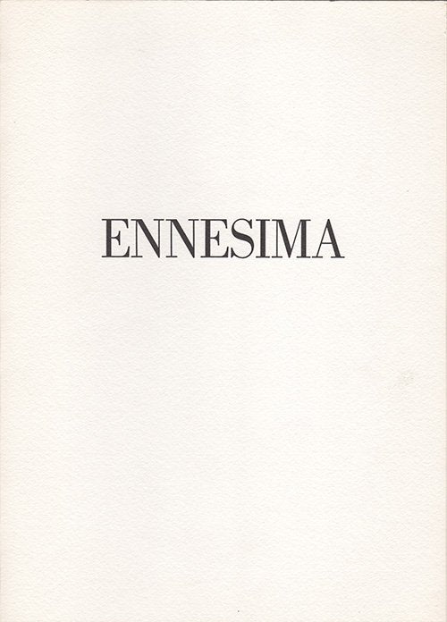 Giulio Paolini - Ennesima