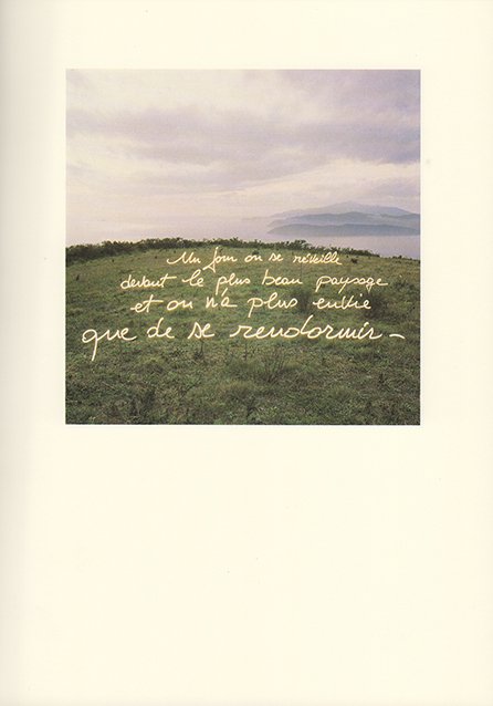 Bernard Faucon - Les Écritures