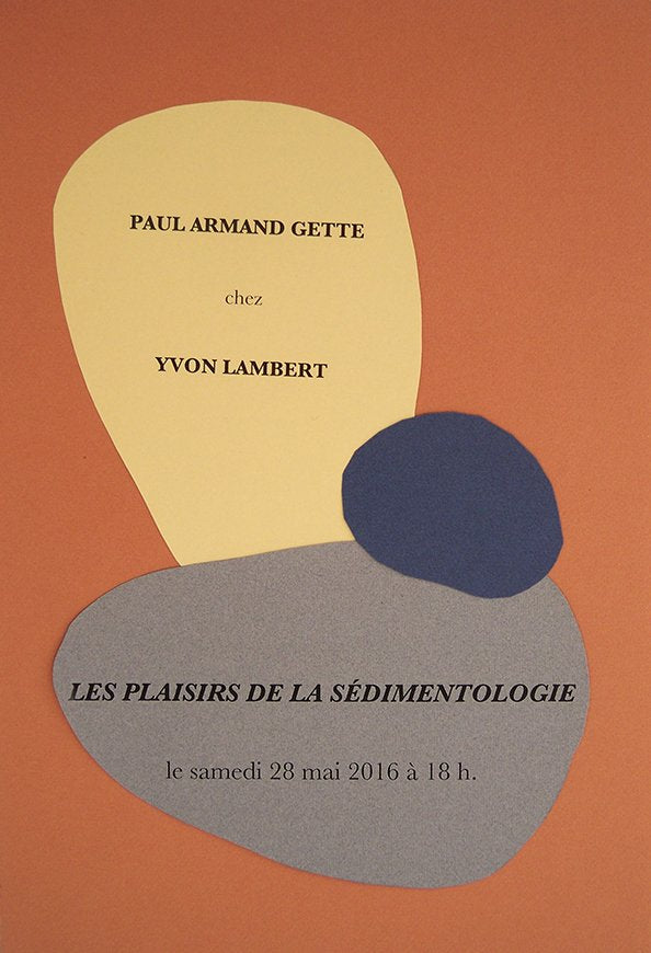 Paul Armand Gette - Nouveau livre et exposition