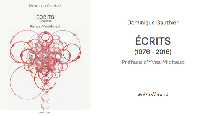 Signature Dominique Gauthier - Écrits
